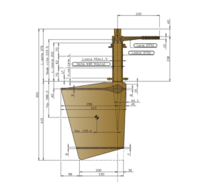 Rudder LD-1410-P0