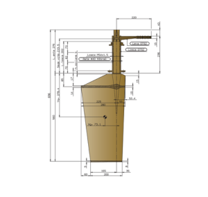 Rudder LD-1613-P0